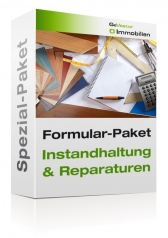 Formular-Paket Instandhaltung, Instandsetzung & Modernisierung 2023